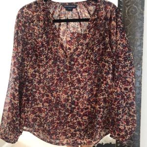 Printed lightweight blouse